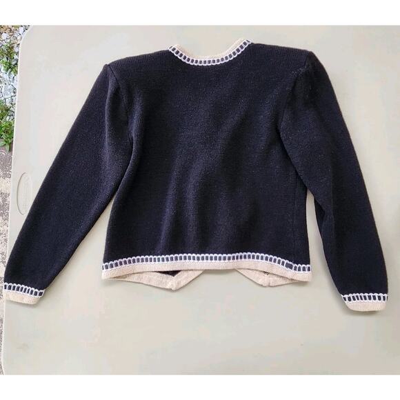 VTG ST JOHN WOMENS SET SANTANA KNIT SWEATER & PANTS SZ 8 CLASSIC READ! - Picture 12 of 13